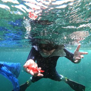 Snorkeling enfants randonnée palmée Hyères